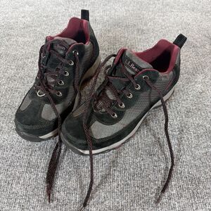 L.L. Bean TEK 2.5 Hiking Sneakers Boots Trail Shoes Womens 8.5 Black Primaloft